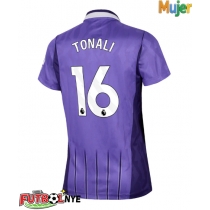 Camiseta Tottenham Hotspur Sandro Tonali #16 Tercera Equipación para mujer 2026-27 manga corta